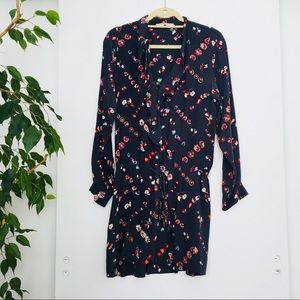 Rebecca Taylor floral silk tunic